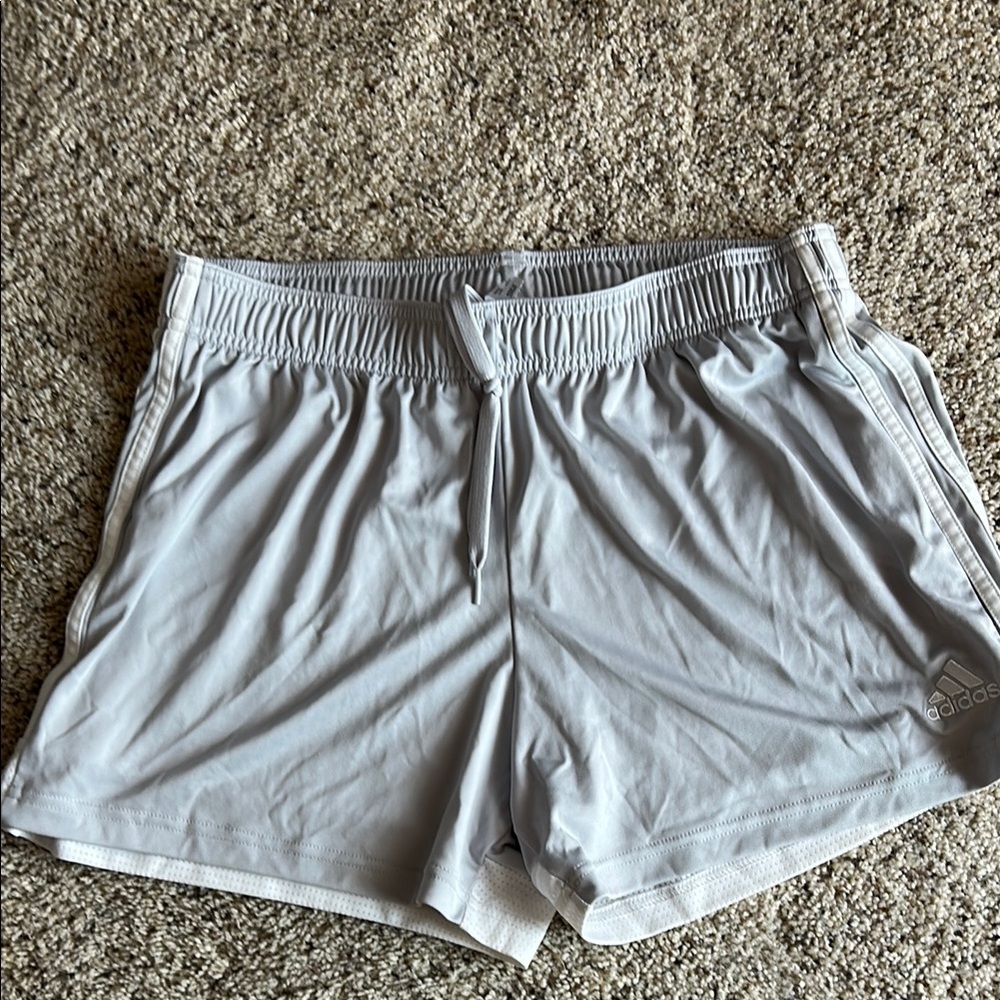 Adidas Women's Gray Shorts